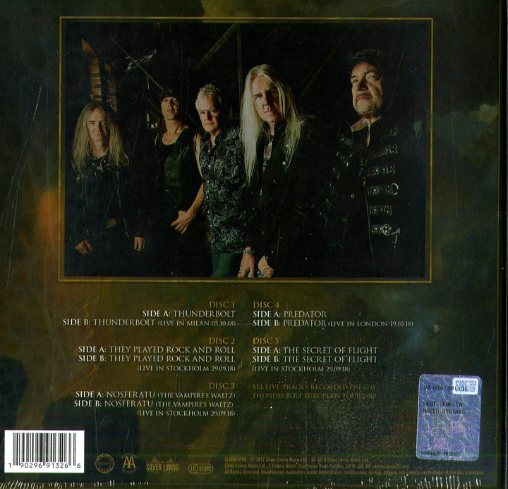 Thunderbolt (the Singles), Vinyl