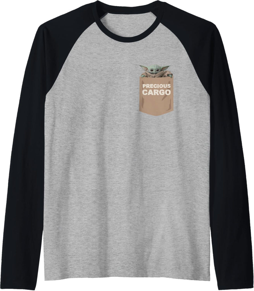 Star Wars The Mandalorian The Child Precious Cargo Pocket Raglan