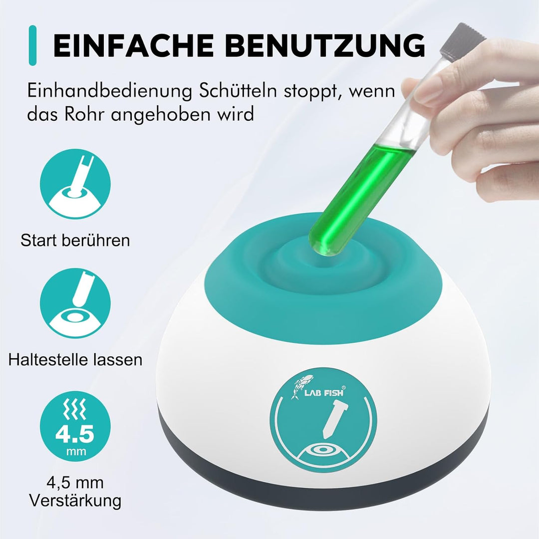 LAB FISH VM200 Mini Vortex Paint Mixer Farbmischer Modellbau Mischer Farben Labor Schüttler, VM200