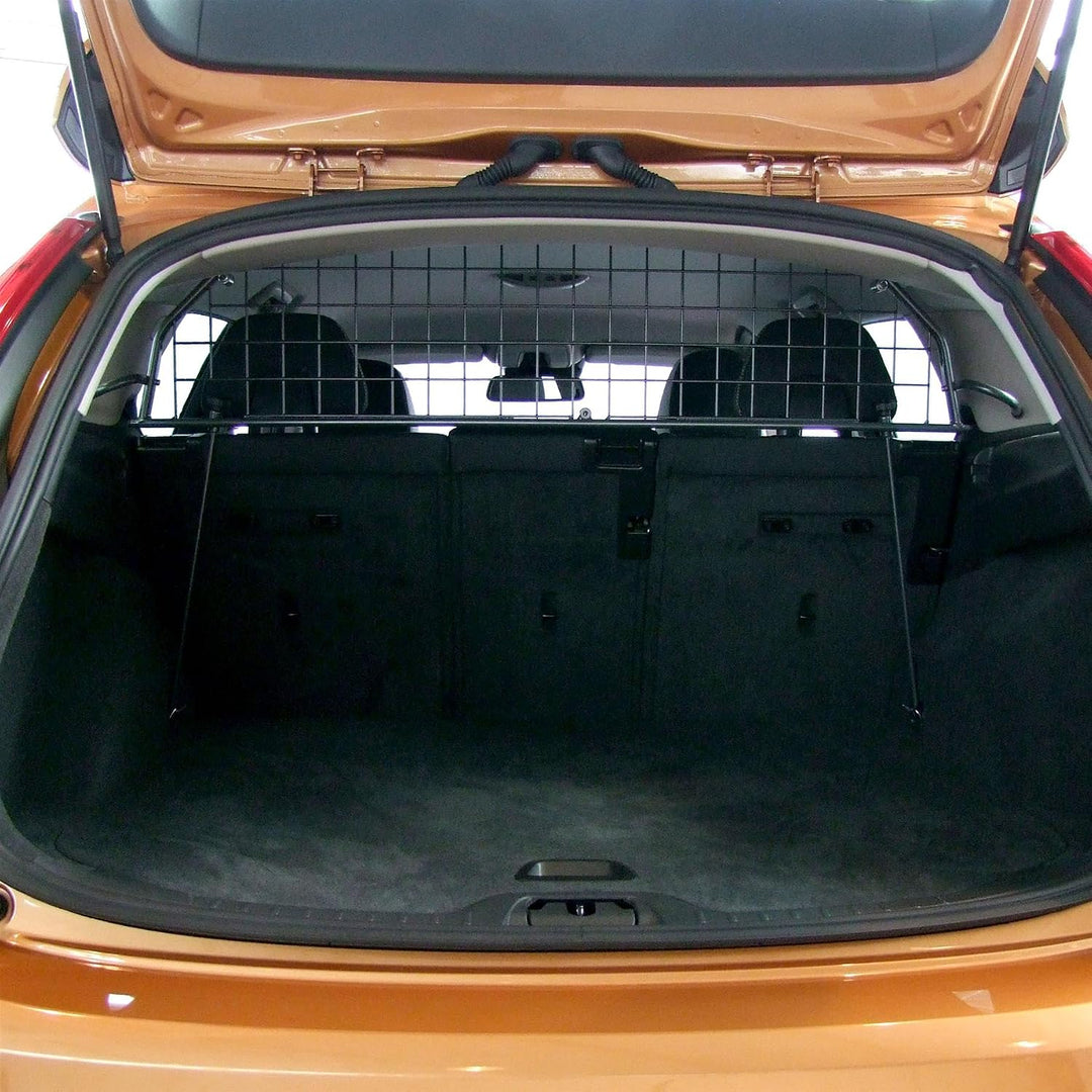 Travall Hundegitter für Volvo V60 2010-2018, fahrzeugspezifisches Trenngitter für den Kofferraum aus