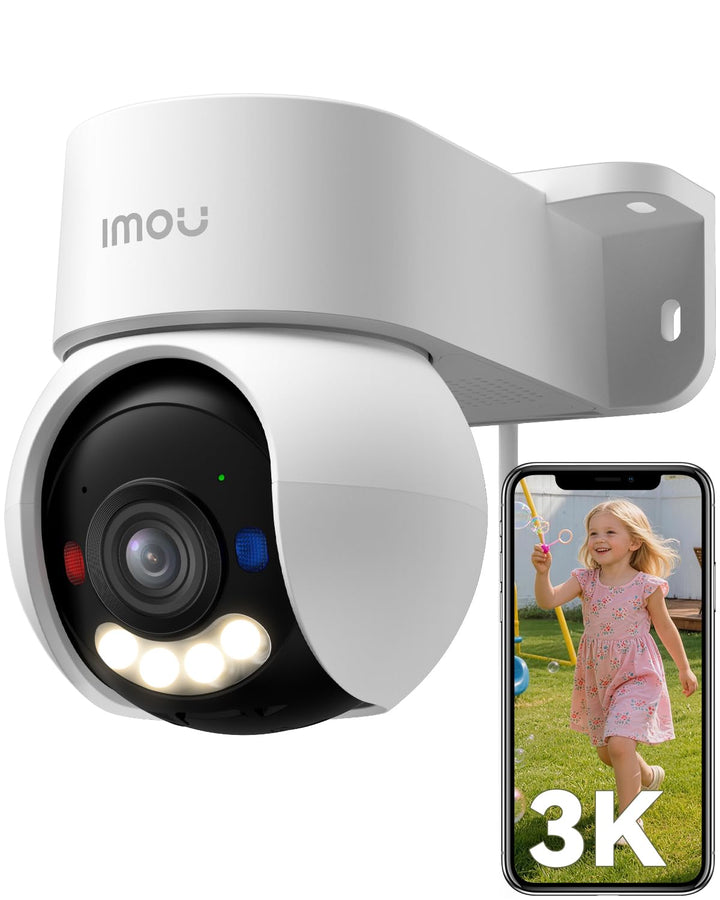 Imou Cell 3K Überwachungskamera Aussen, 360° WLAN Kamera Überwachung Aussen 3K | 5MP, 3K | 5MP