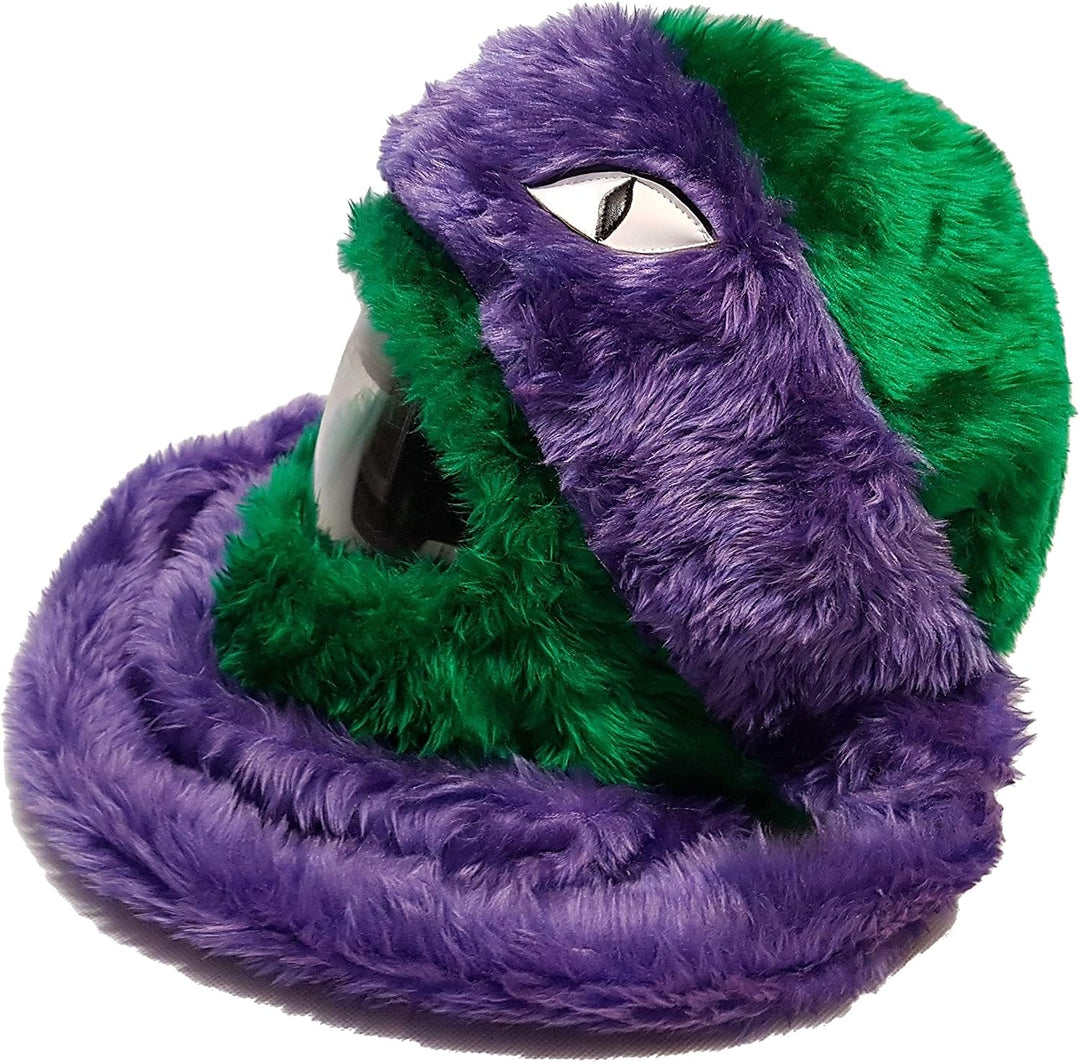 Motorradhelm Überzug Stoff-Cover - Lustiger Helmüberzug Violett, Violett