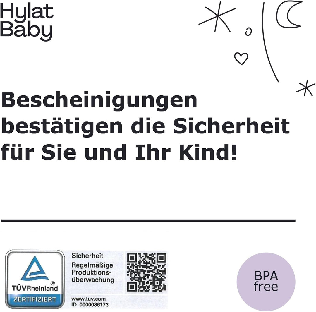 Hylat Baby Toilettensitz Kinder hilfreich beim Toilettentraining, für Mädchen und Jungen, solides Ma