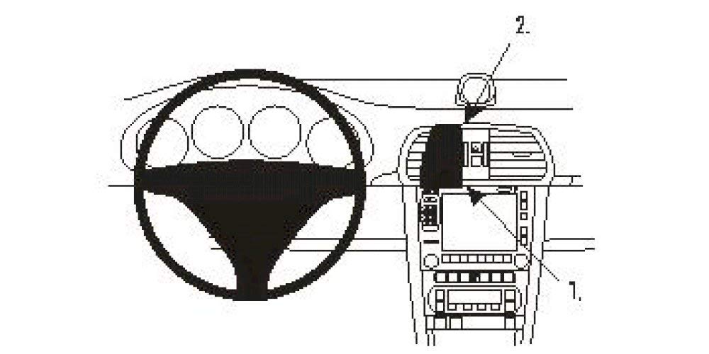 Brodit 853539 ProClip Halterung