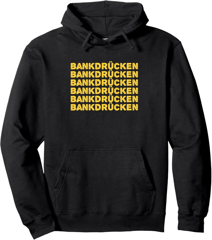 Bankdrücken Pullover Hoodie