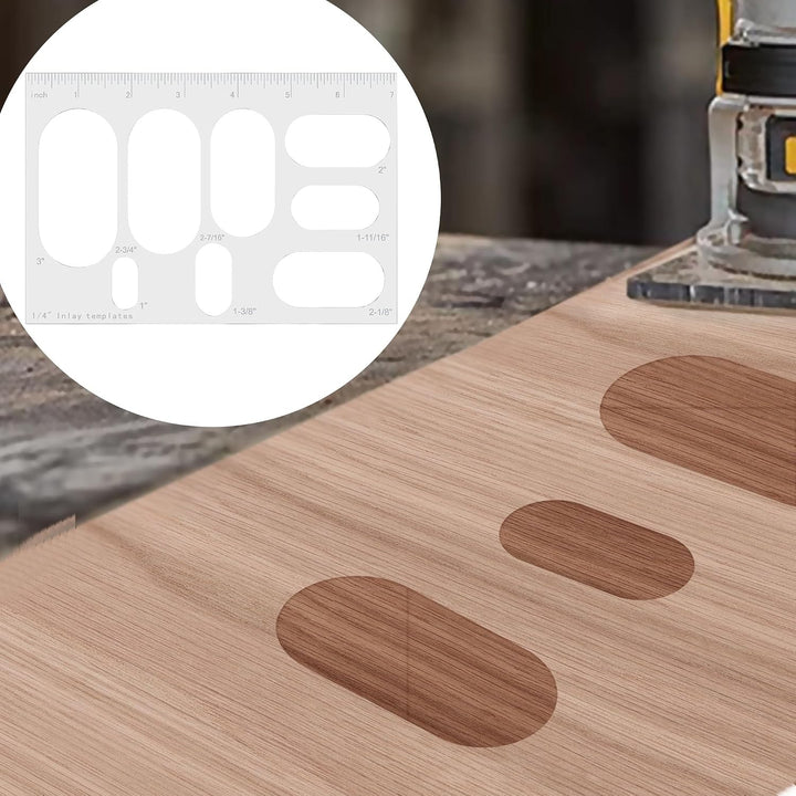 Router Jig Butterfly Star Inlay Templates, Dekorative und Router Templates für die Holzbearbeitung (