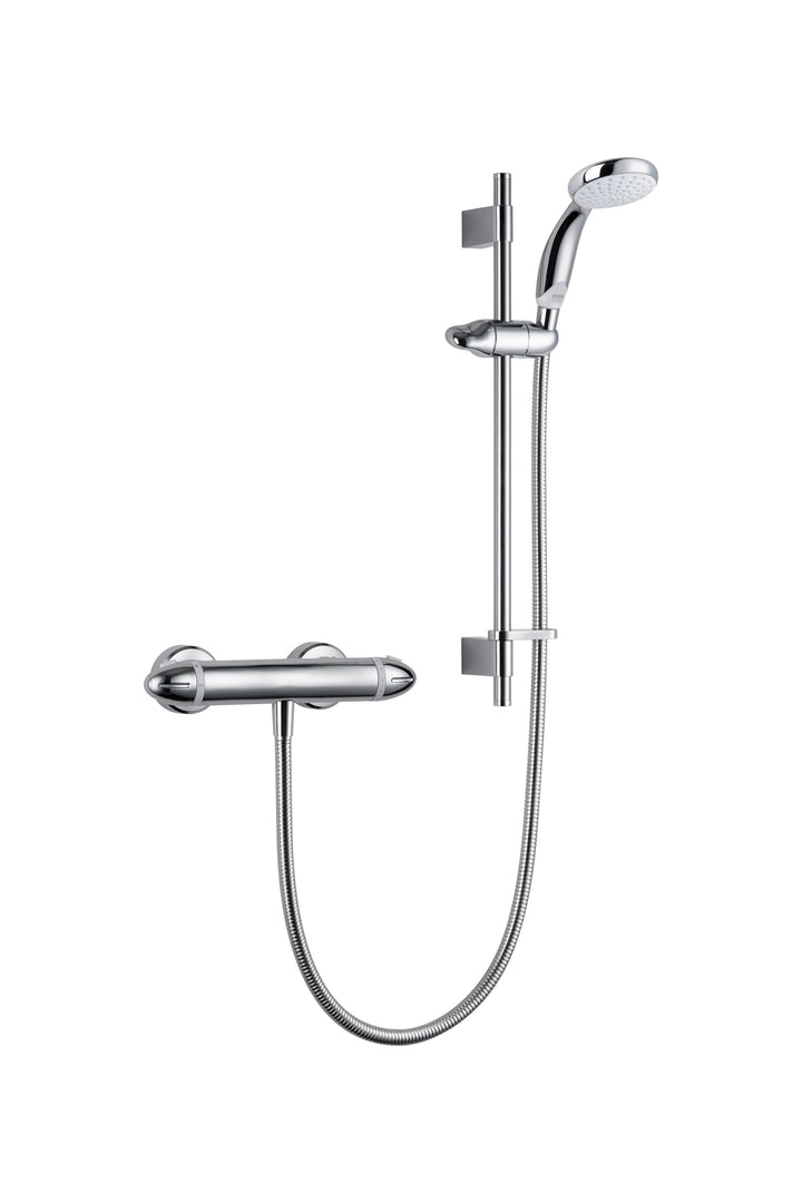 Mira 1.1836.005 Coda Pro Exposed Variable (EV) Mischbatterie Dusche, Chrome, One Outlet One Outlet C