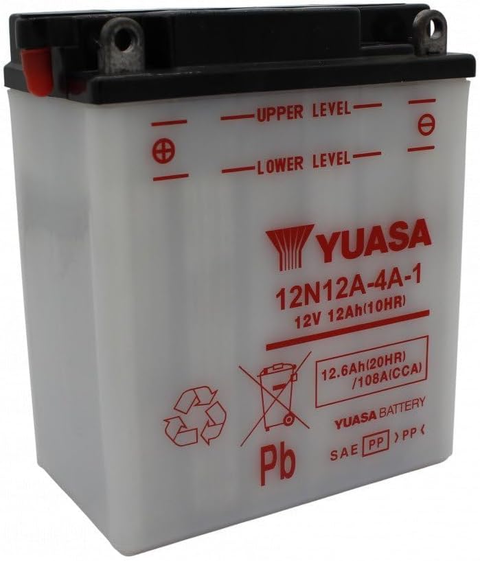 YUASA BATTERIE 12N12A-4A-1 offen ohne Saeure