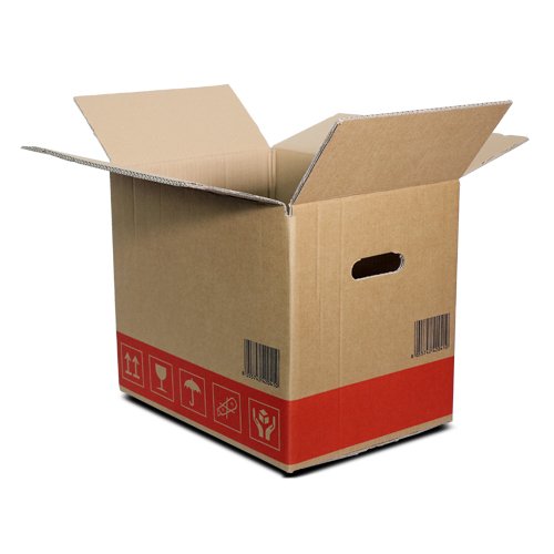 Kartons Umzugskartons 20 Stück cm. 39 x 30 x 35 Karton Farbe Havanna doppelte Welle
