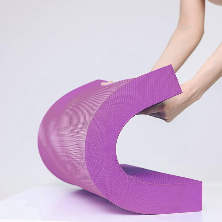 Balance-Pad, Hohe Rückfederung, TPE-Yogamatte, Reissfest, Leicht, Tragbar, für Fitness, mit Rutschfe