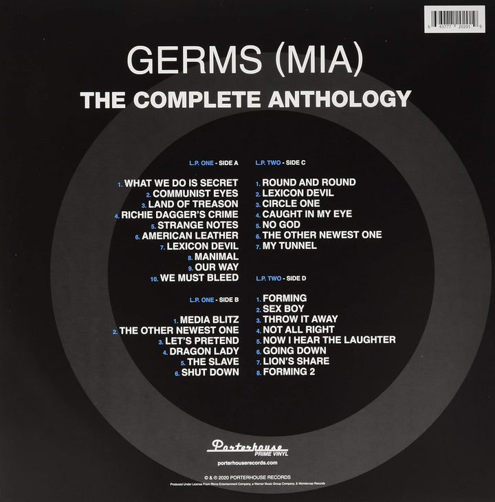 M.I.a.: Complete Anthology, Vinyl