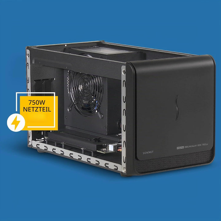 SoNNeT eGFX Breakaway Box 750ex (One FHFD x16 Graka Slot) GPU-750WEX-TB3