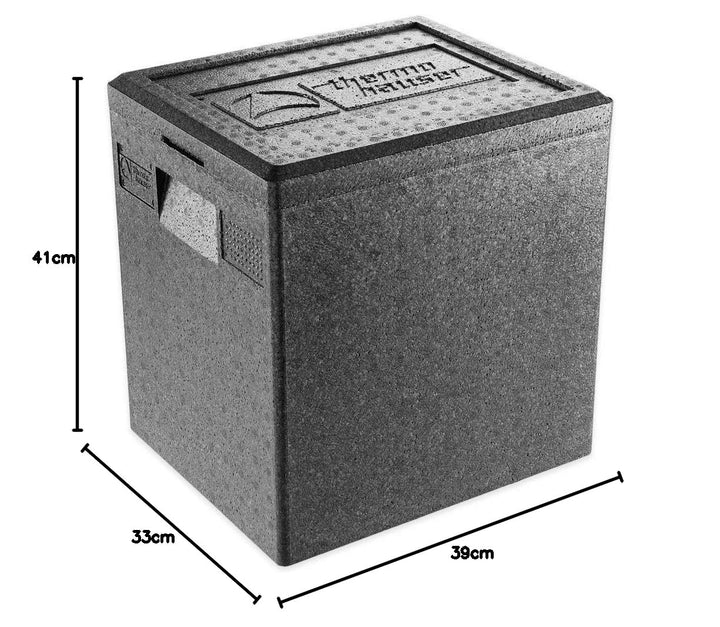 thermohauser EPP-Thermobox GN 1/2 inklusive Deckel - 31 Liter Volumen - 39 x 33 x 41 cm, 31 Liter
