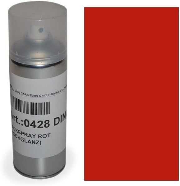 Dino Cars Lackspray Rot (400 ml)
