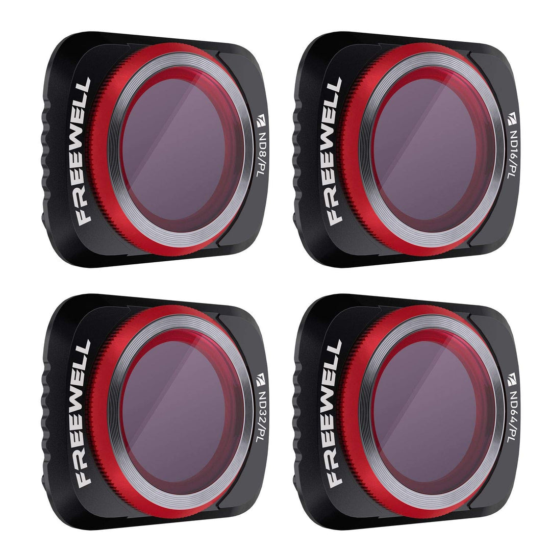 Freewell Bright Day - 4K Serie - 4Pack Filter Kompatibel mit Mavic Air 2 Drone
