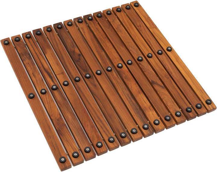 AsinoX TEK4H5050 Aufrollbarer Terminkalender aus Teka-Holz
