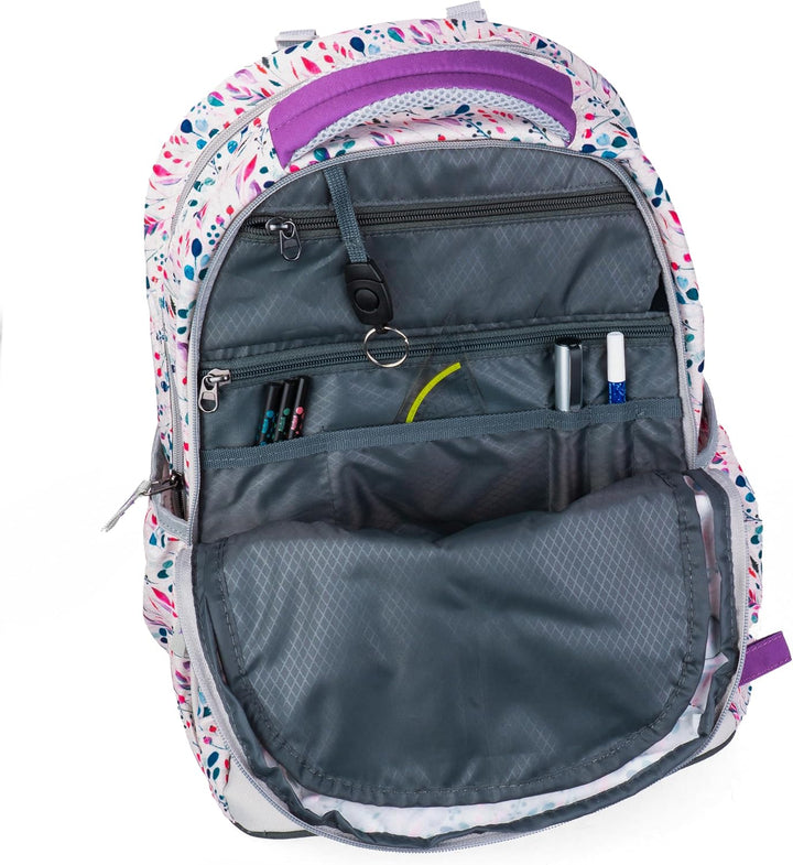 JOLLY Next Generation Rucksack, 8-teilig, verstellbare Schultergurte und Brustgurt, zwei grosse Fäch