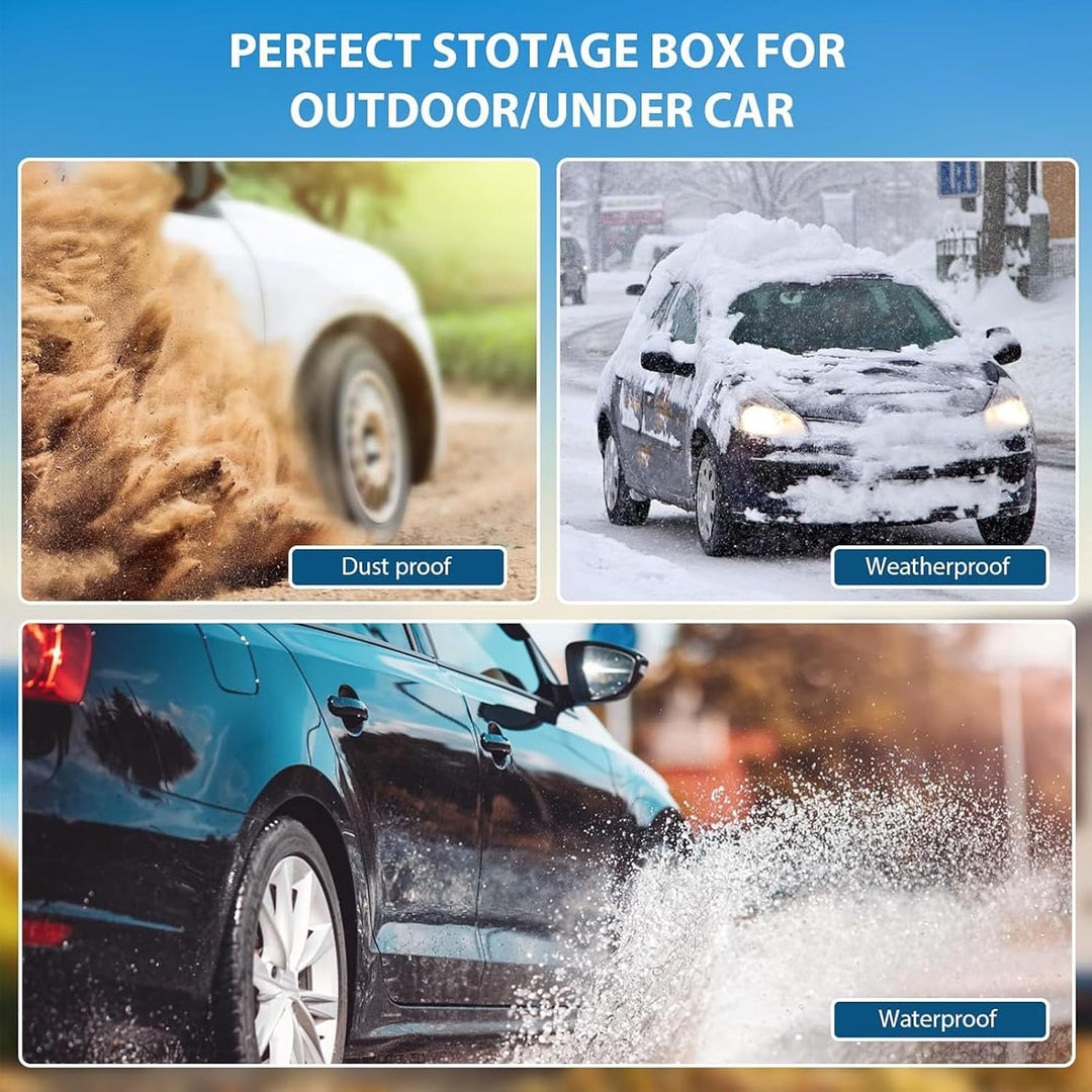 Magnetablagerung Box 4 Magnete Design Unter Dem Auto Versteckten Schlüsselhalter Organizer für Outdo