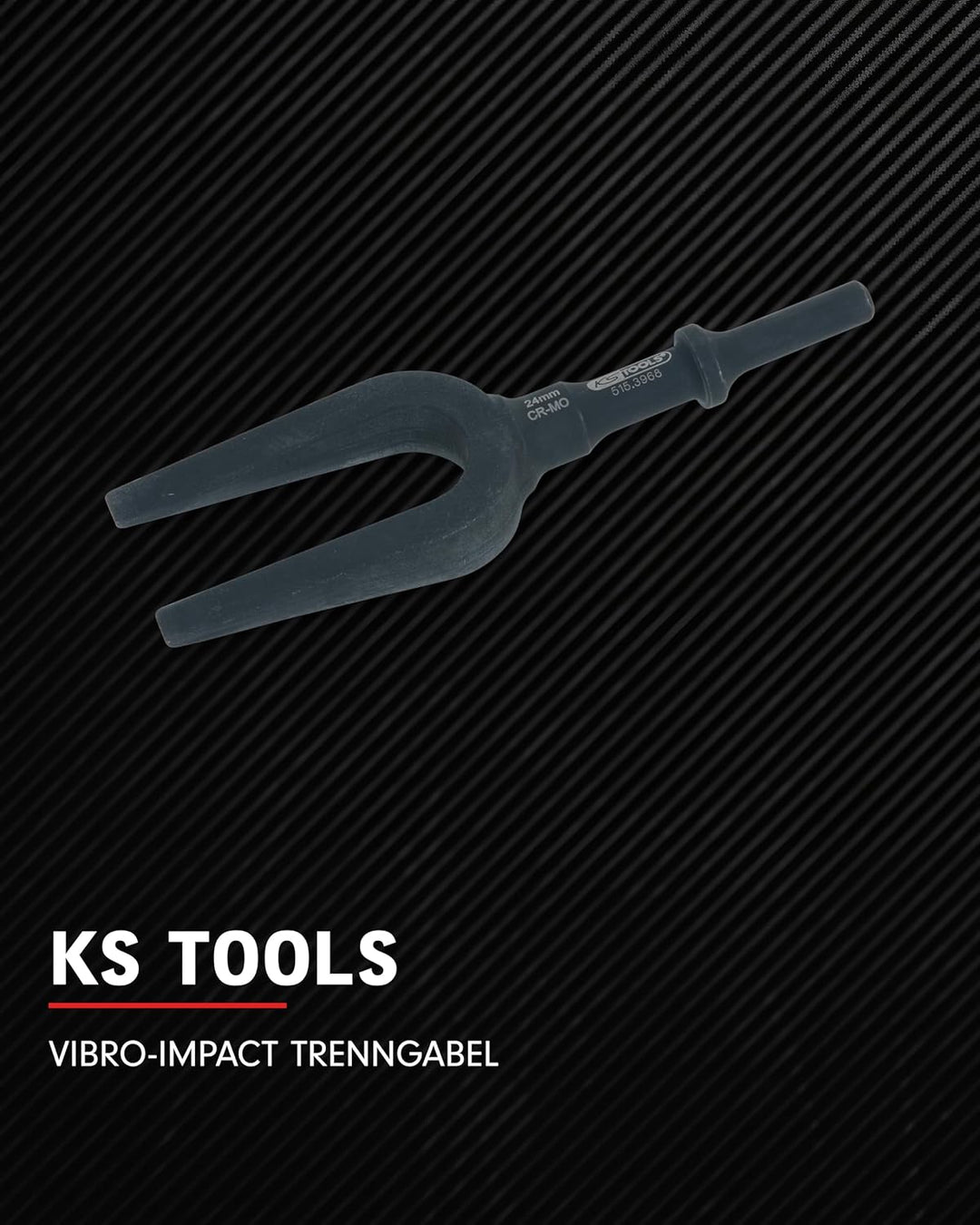 KS Tools 515.3968 Vibro-Power Trenngabel 24mm 24 mm, 24 mm