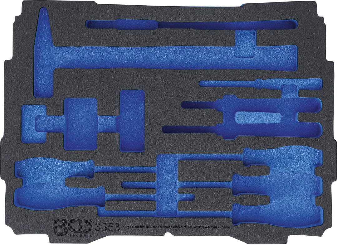 BGS 3353-1 | Schaumeinlage leer | für BOXSYS1 &amp; BOXSYS2 Leereinlage | für Art. 3353, Leereinlage | f
