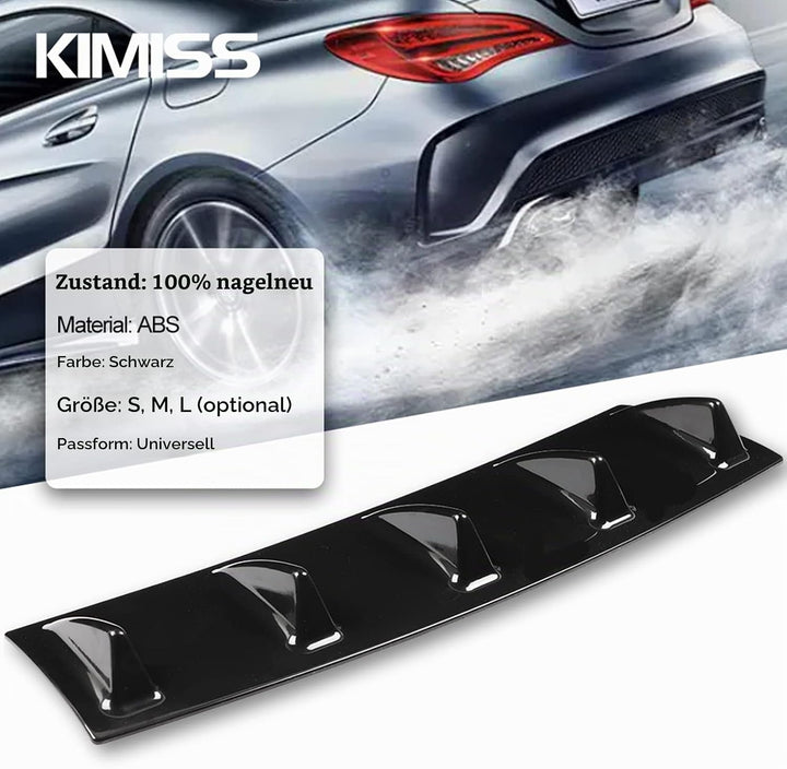 Heckschürze Spoiler, Universal Auto Heckschürze Chassis Haifischflosse Spoiler Flügellippe Diffusor