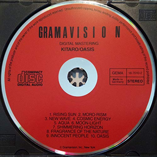Oasis, Audio-CD