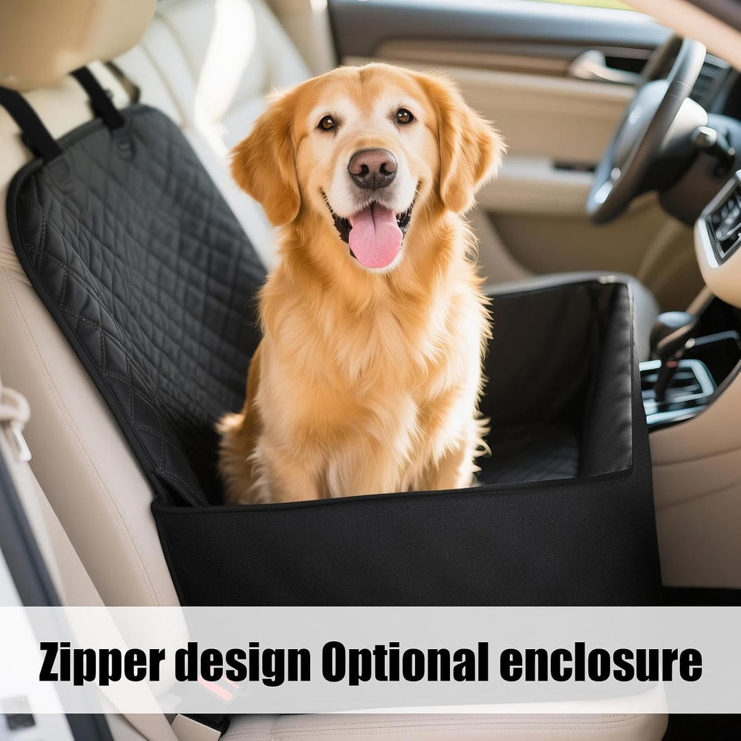 Hundeautositz, grosser wasserdichter Hundesitz für Auto, Booster-Schutzabdeckung, Kissen für Sicherh