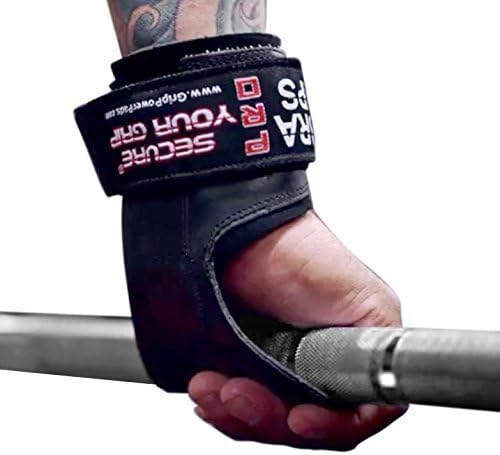 Cobra Grips V2 Lifting Griffe Gewicht Versa Handschuhe Alternative Power Pro schwarzes Leder, Pro sc