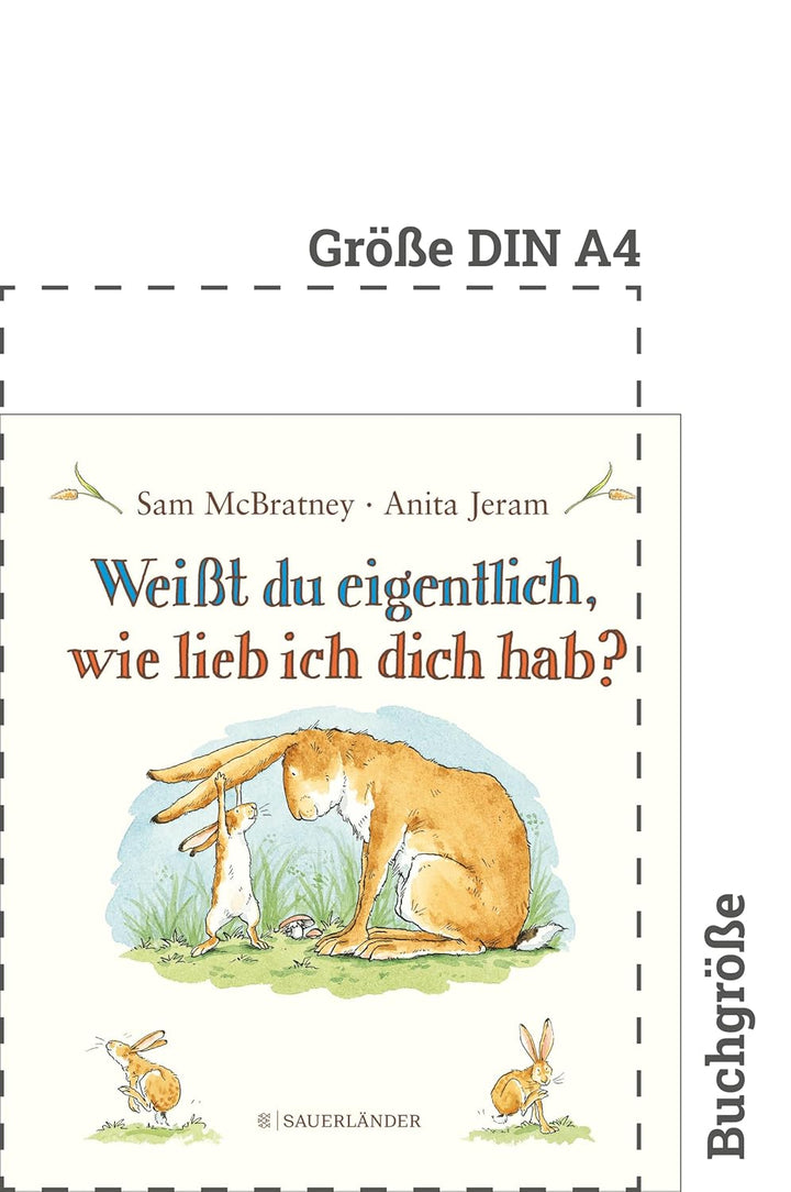 Weisst du eigentlich, wie lieb ich dich hab?, Gebundenes Buch