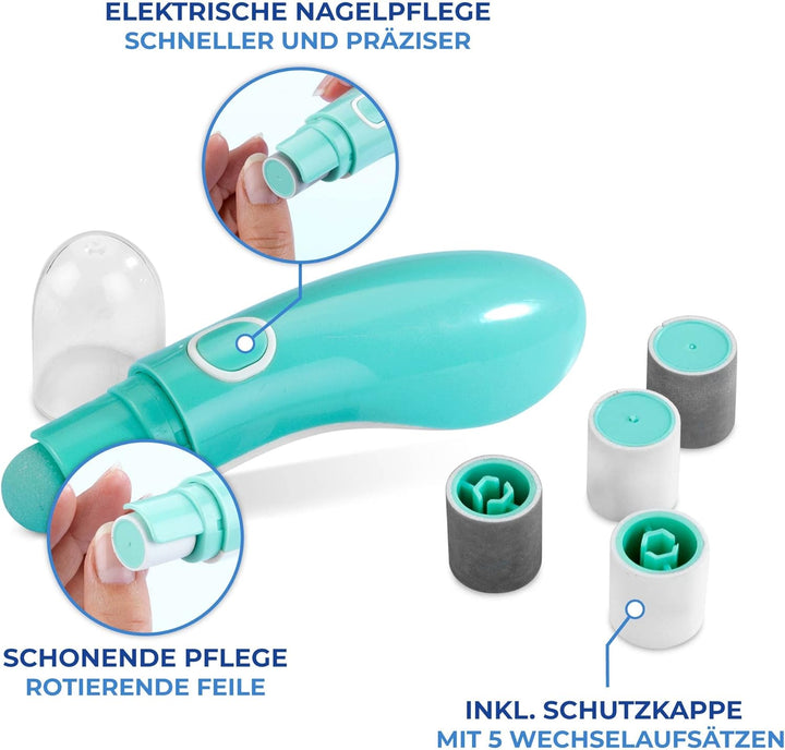 WENKO Elektro-Nagelpflegeset