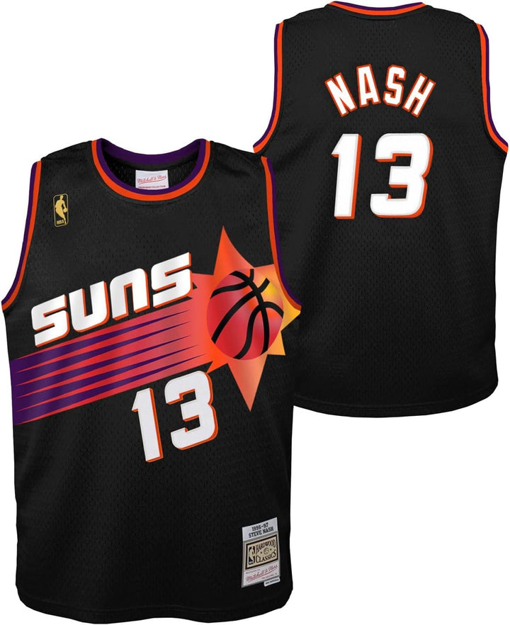 Mitchell &amp; Ness Swingman Kinder Jersey Phoenix Suns 1996 Steve Nash US 14-16
