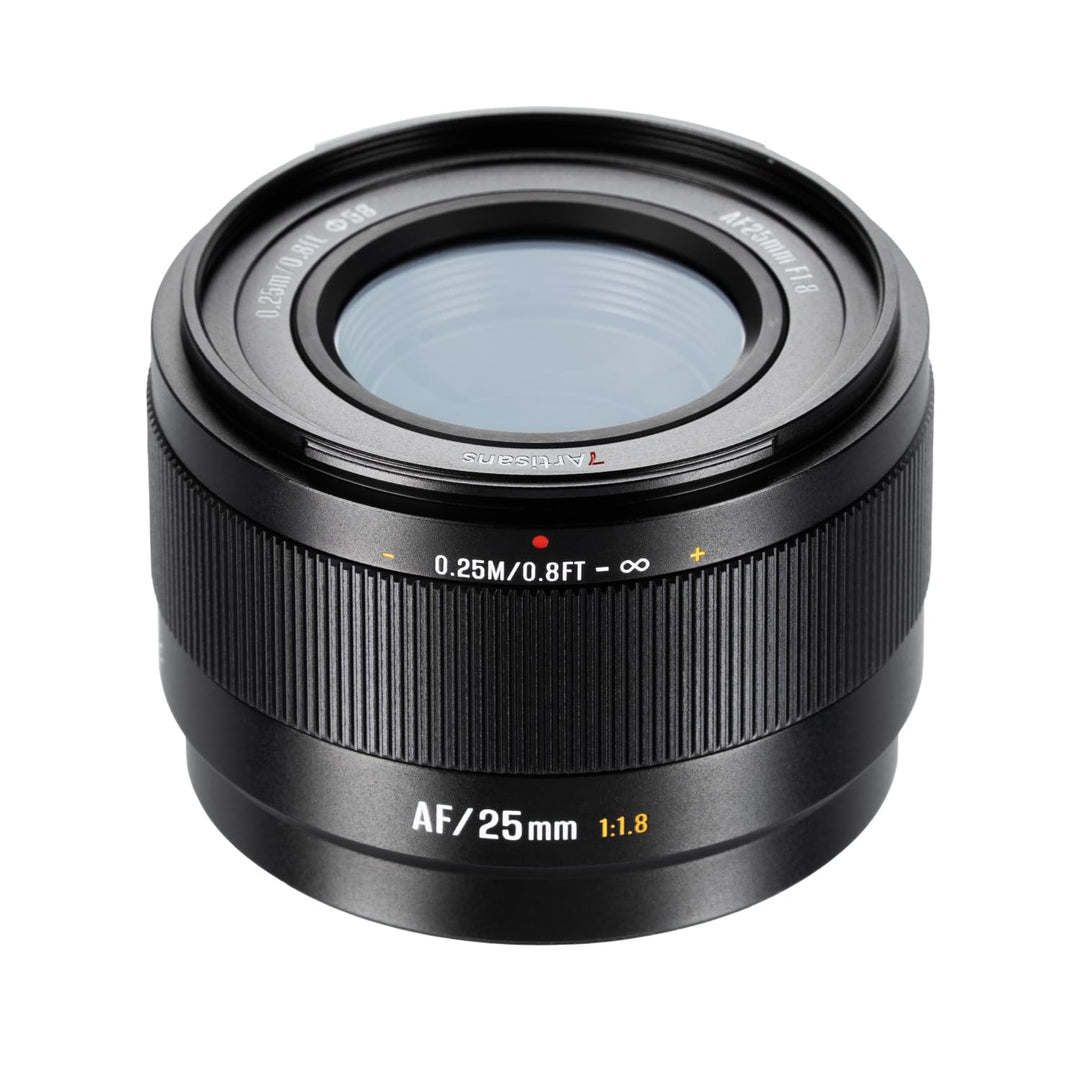 7artisans AF 25mm F1.8 für FX – kompaktes 25mm F1.8 Objektiv mit STM-AF und Metallbajonett für X-T5,