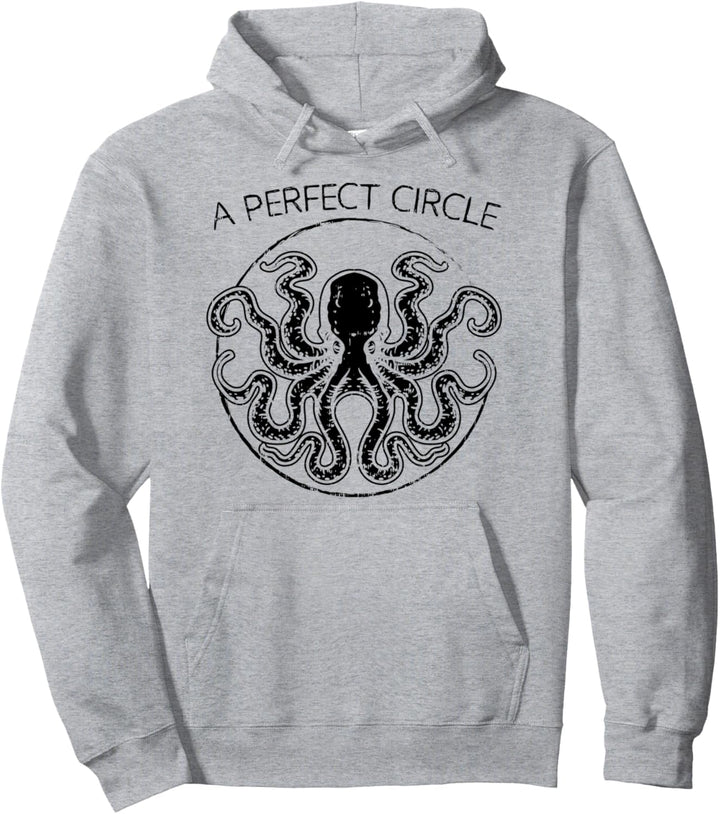 Perfect Circle Circular Octopi Math Teacher Pi Day Pullover Hoodie