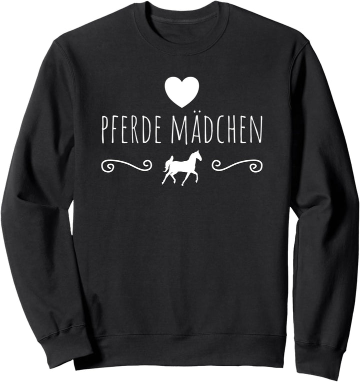 Pferde Mädchen Sweatshirt