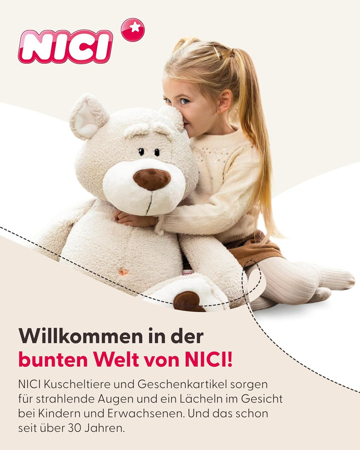 NICI Activity Kuscheltier Hase Fjella Ich beschütze Dich 23cm - rosa - Plüschtier für Babys und Klei