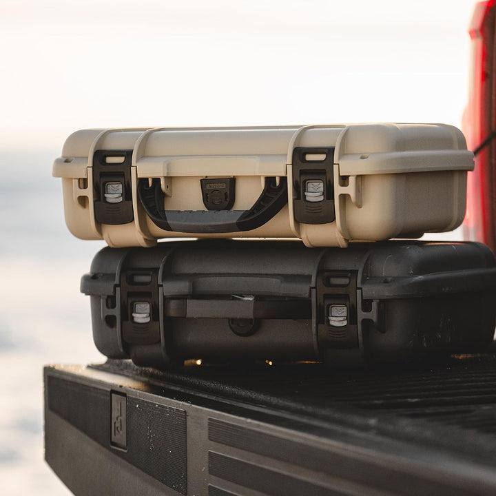 Nanuk 910 Wasserdichter Hartschalenkoffer leer - Rot Rot leer Hülle, Rot leer Hülle