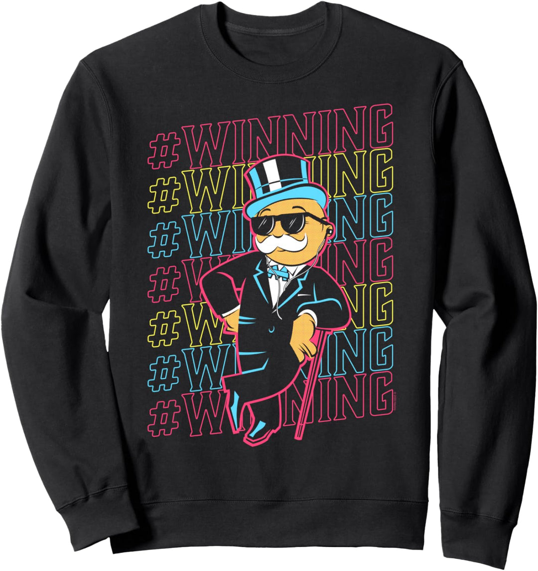 Monopoly Rich Uncle Pennybags Winning Sweatshirt
