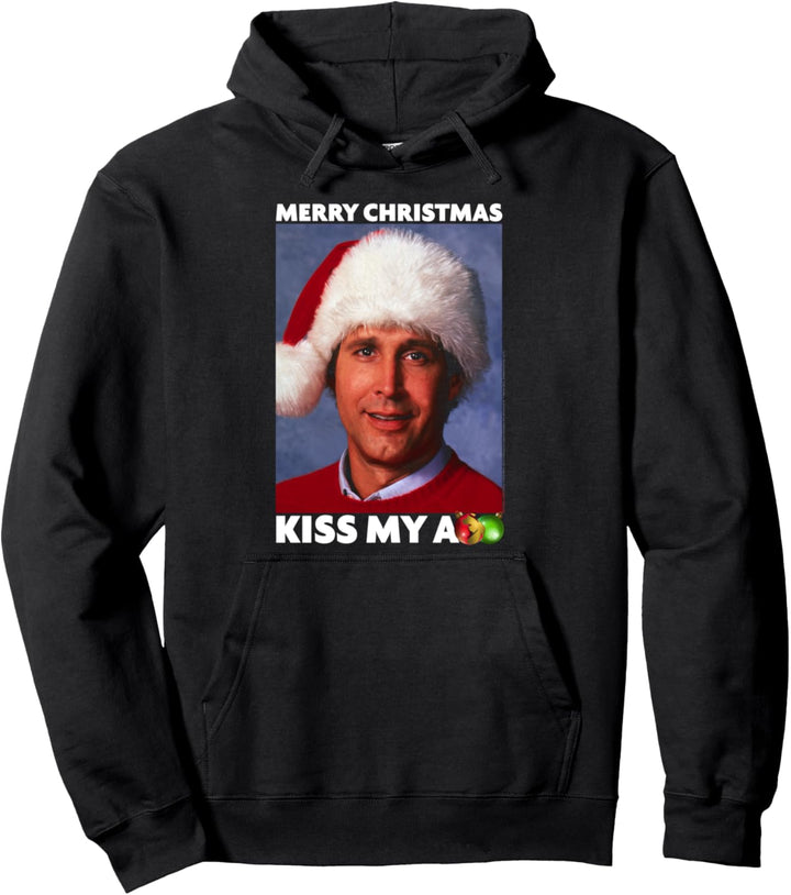Christmas Vacation Merry Kiss Weihnachten Pullover Hoodie