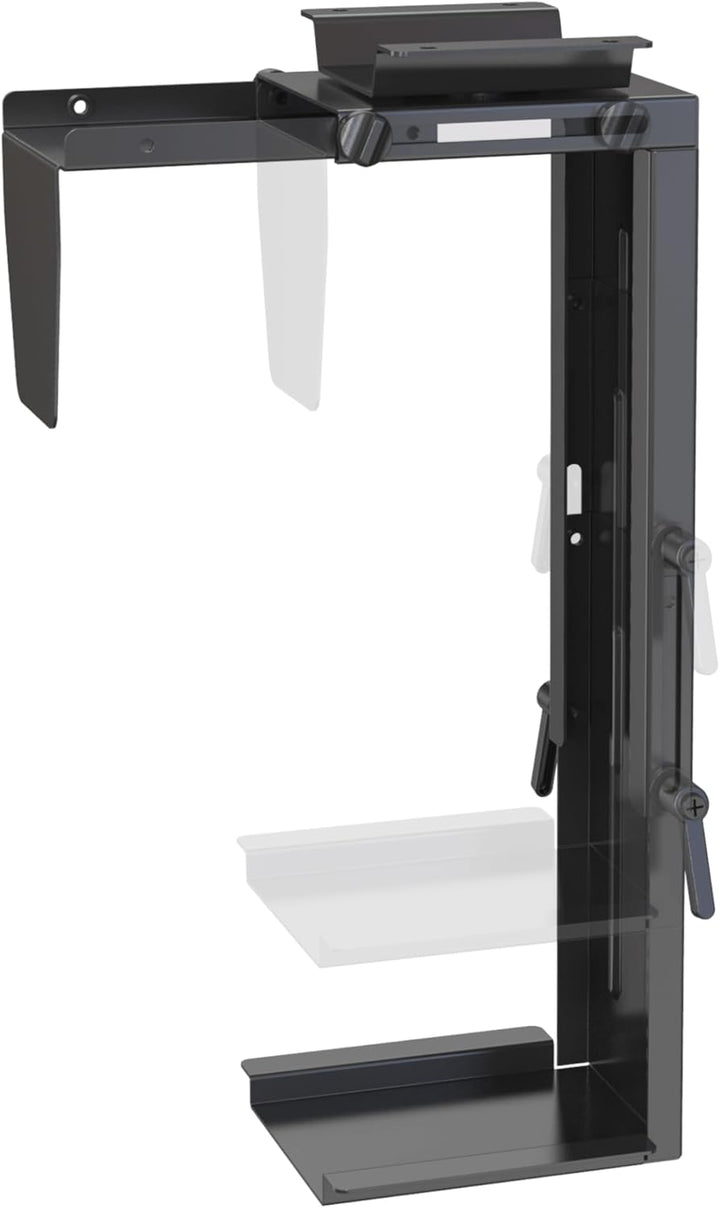 HFTEK Verstellbare PC Halterung, CPU-Halterung Untertisch (HF24A30), HF24A30