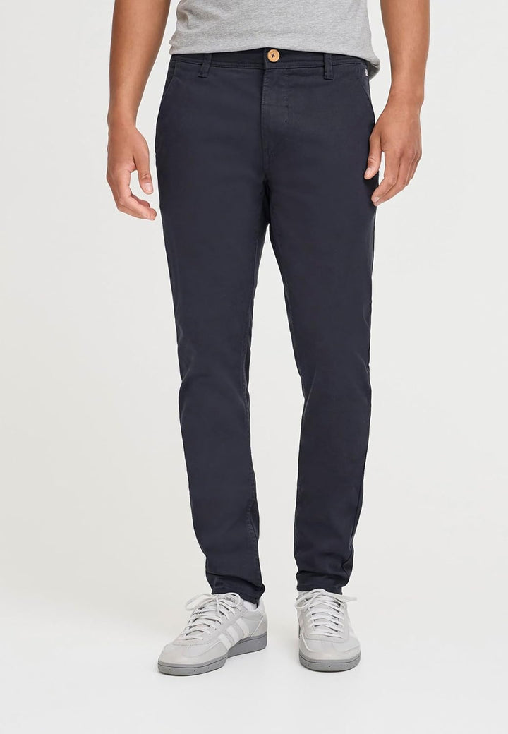 Blend Natan Chinohose Herren, W36 / L30, Schwarzblau