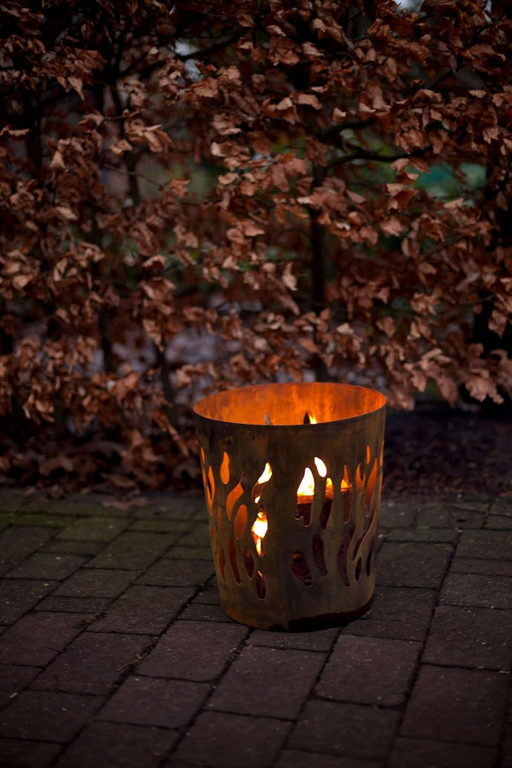 Esschert Design Schwedenfeuerkorb, Feuerstelle, aus Metall