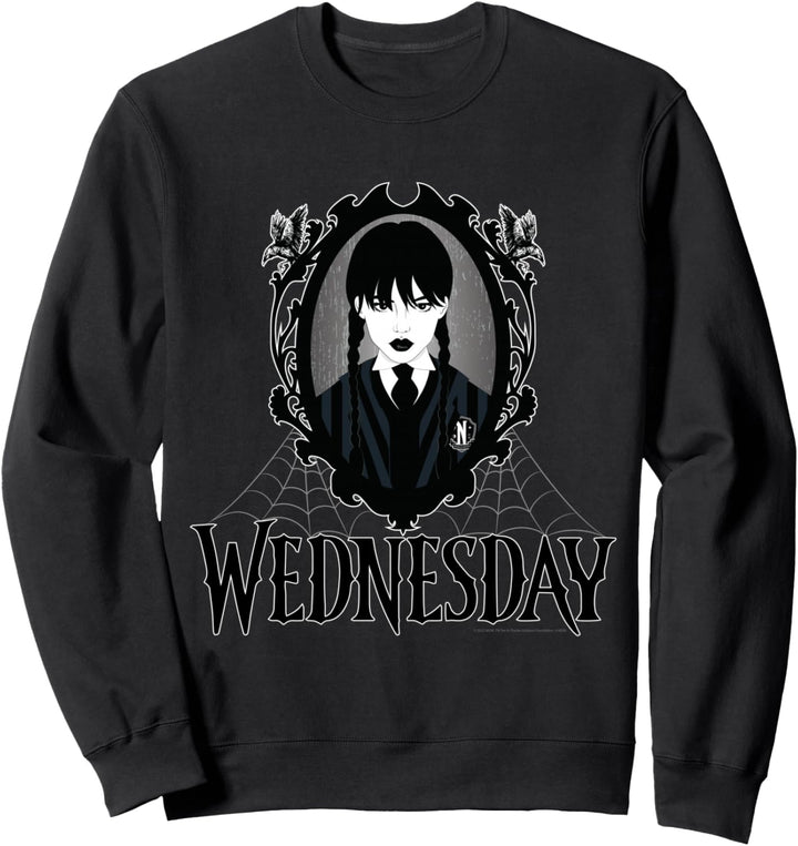Webframe der Mittwochsserie Mittwoch Sweatshirt