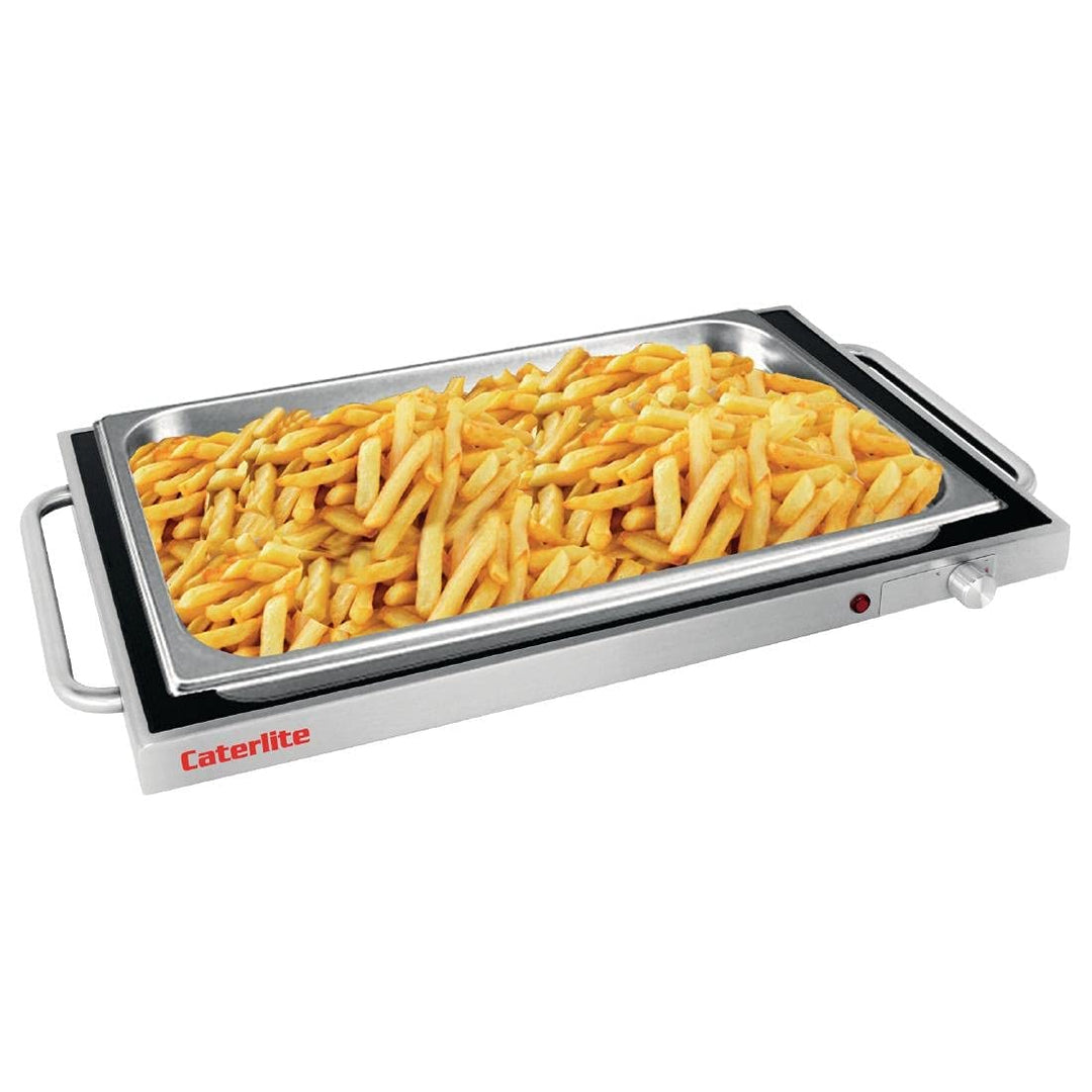 Caterlite 18704 Warmhalteplatte ,, 35(h) x 550(w) x 350(d)mm.