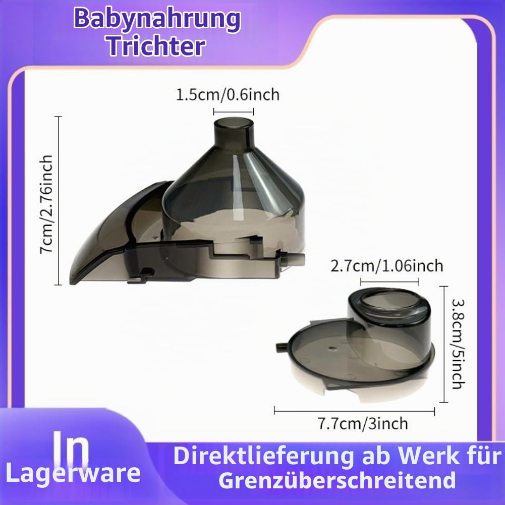 Ersatztrichter ForBaby Brezza Milchaufschäumer, Pulverspender für einfache Installation und verbesse
