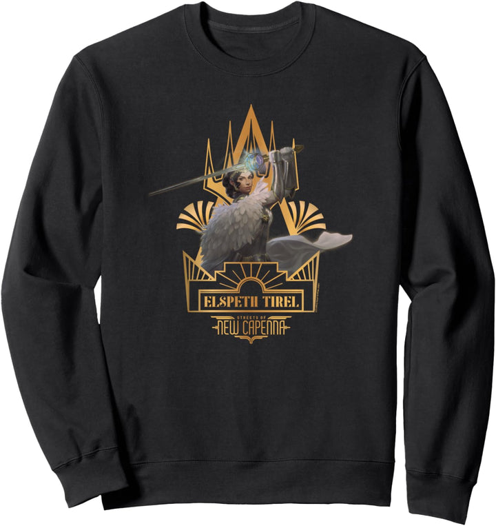 Magic: The Gathering New Capenna Elspeth Tirel Art Deco Sweatshirt