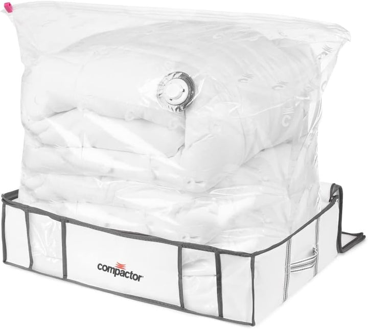 Compactor RAN7678 Set mi 4 Vakuum Aufbewahrungstasche, Weiss 2 Stück Assorted size, 2 Stück Assorted
