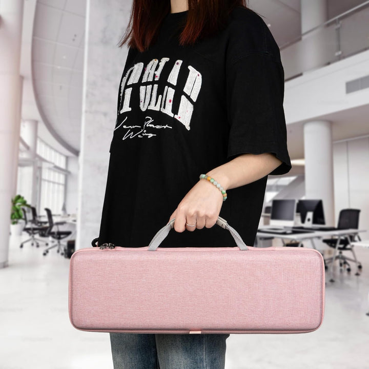 GEEKRIA 65%-Tastatur- &amp; Maus-Kombihülle, Hartschalen-Reisetasche für mechanische Gaming-Tastatur mit