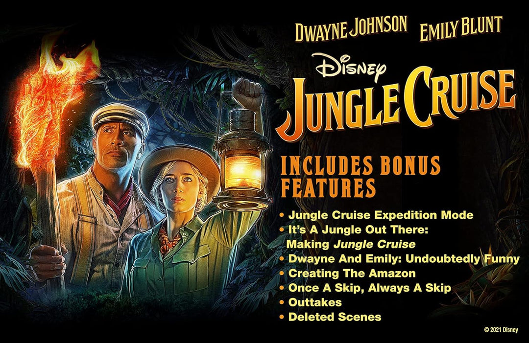 Jungle Cruise, Blu-ray