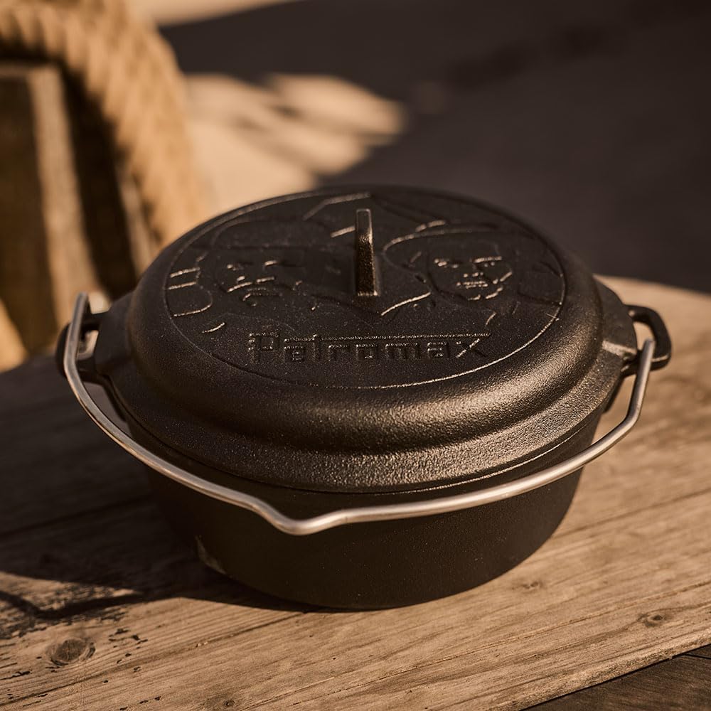 Petromax Spencer Hill Feuertopf FT3 Essential Dutch Oven Gusseisen Gusstopf, Gusstopf