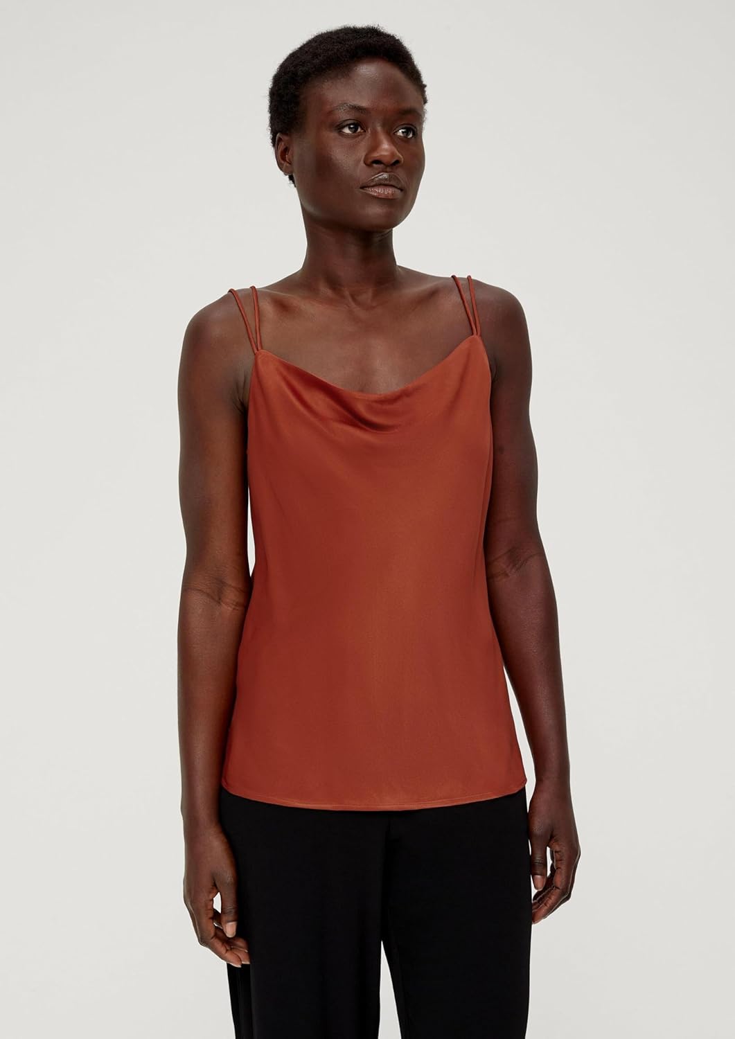 s.Oliver BLACK LABEL Damen Blusen Top 44 Orange 2813, 44 Orange 2813